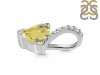 Lemon Quartz & White Topaz Pendant LEM-RDP-819.