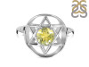 Lemon Quartz Pentacle Ring LEM-RDR-2137.