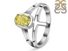 Lemon Quartz Holy Cross Ring LEM-RDR-2148.