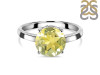 Lemon Quartz Ring LEM-RDR-2370.