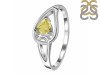 Lemon Quartz Ring LEM-RDR-2676.