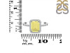 Lemon Quartz & White Topaz Ring LEM-RDR-3071.