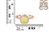Lemon Quartz & White Topaz Ring LEM-RDR-3119.