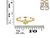 Lemon Quartz & White Topaz Ring LEM-RDR-3143.