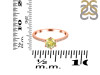 Lemon Quartz & White Topaz Ring LEM-RDR-3144.