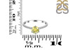 Lemon Quartz & White Topaz Ring LEM-RDR-3144.