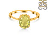 Lemon Quartz Ring LEM-RDR-3145.