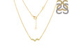 Lemon Quartz & White Topaz Necklace LEM-RDN-460.