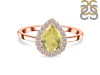 Lemon Quartz Ring LEM-RR-401.