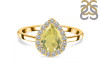 Lemon Quartz Ring LEM-RR-401.