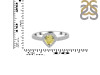 Lemon Quartz & White Topaz Ring LEM-RR-423.