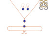 Lapis Jewelry Set LLP-RDB-66-RDN-74-RDE-692.
