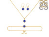 Lapis Jewelry Set LLP-RDB-66-RDN-74-RDE-692.