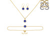 Lapis Jewelry Set LLP-RDB-65-RDN-72-RDE-693.