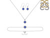 Lapis Jewelry Set LLP-RDB-67-RDN-77-RDE-695.