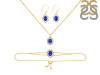 Lapis Jewelry Set LLP-RDB-68-RDN-78-RDE-694.