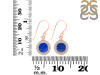 Lapis & White Topaz Earring LLP-RDE-693.
