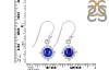 Lapis & White Topaz Earring LLP-RDE-695.