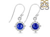 Lapis & White Topaz Earring LLP-RDE-695.