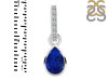 Lapis & White Topaz Pendant LLP-RDP-779-CZ-LOOP.