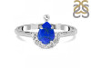 Lapis & White Topaz Ring LLP-RDR-1622.