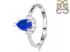 Lapis & White Topaz Ring LLP-RDR-1622.