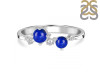 Lapis & White Topaz Ring LLP-RDR-1661.