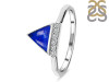 Lapis & White Topaz Ring LLP-RDR-1683.