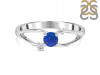 Lapis & White Topaz Ring LLP-RDR-1712.