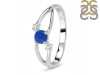 Lapis & White Topaz Ring LLP-RDR-1712.