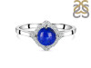Lapis & White Topaz Ring LLP-RDR-1744.