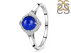 Lapis & White Topaz Ring LLP-RDR-1744.