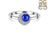 Lapis & White Topaz Ring LLP-RDR-1746.