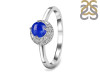 Lapis & White Topaz Ring LLP-RDR-1746.
