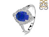 Lapis & White Topaz Ring LLP-RDR-1765.