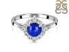 Lapis & White Topaz Ring LLP-RDR-1784.