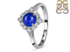 Lapis & White Topaz Ring LLP-RDR-1784.