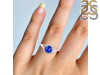 Lapis & White Topaz Ring LLP-RDR-1790.