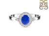 Lapis & White Topaz Ring LLP-RDR-1792.