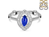 Lapis & White Topaz Ring LLP-RDR-1798.