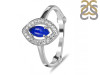 Lapis & White Topaz Ring LLP-RDR-1798.