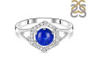 Lapis & White Topaz Ring LLP-RDR-1800.