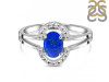 Lapis & White Topaz Ring LLP-RDR-1802.