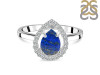 Lapis & White Topaz Ring LLP-RDR-1803.