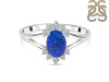 Lapis & White Topaz Ring LLP-RDR-1929.
