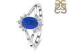 Lapis & White Topaz Ring LLP-RDR-1929.