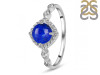 Lapis & White Topaz Ring LLP-RDR-1935.