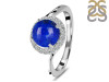 Lapis & White Topaz Ring LLP-RDR-207.