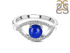 Lapis & White Topaz Ring LLP-RDR-2190.