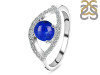 Lapis & White Topaz Ring LLP-RDR-2190.